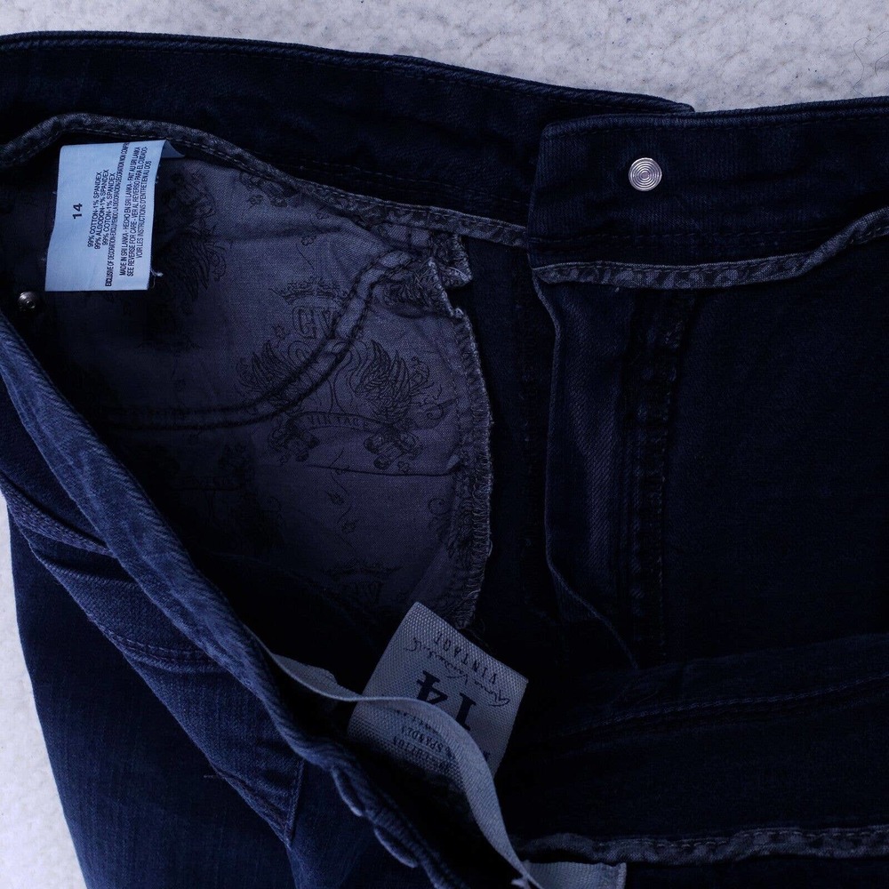 Gloria Vanderbilt Jeans Womens Size 14 Dark Blue Wash Sophia Vintage Pants - Picture 8 of 11
